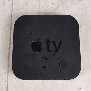 TESTED Apple TV 2nd Generation Model A1378 EMC 2411 Black Streaming Media Player